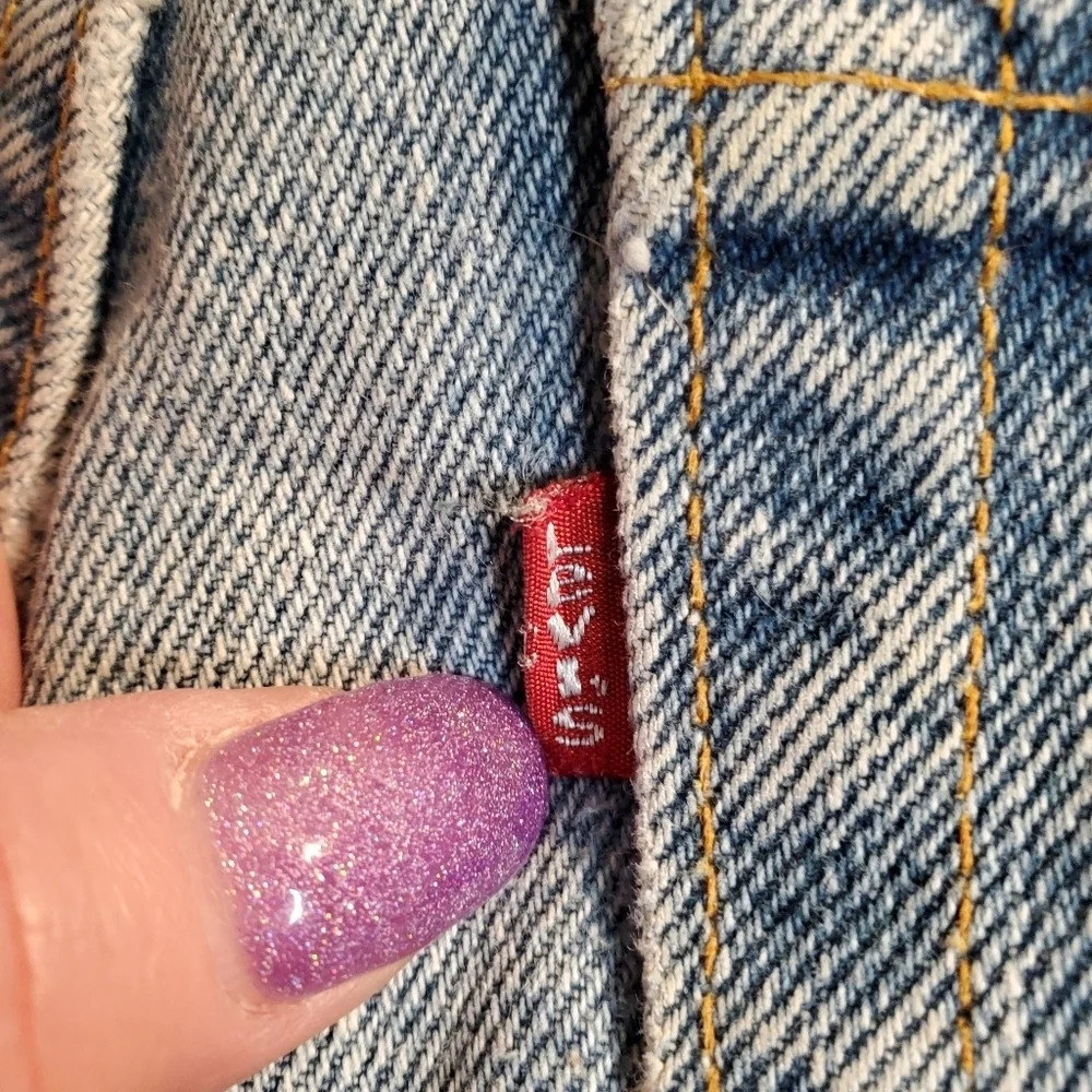 5. 1995 ~Vintage Levi's 💙 550 ~ 33 x 32 ~ September ~ - Picture 3 of 16
